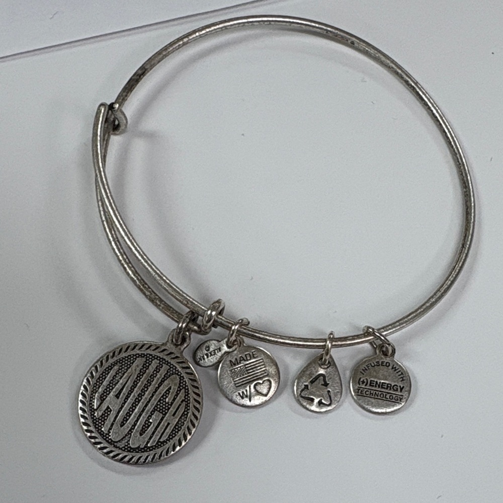 Alex and ani laugh bracelet